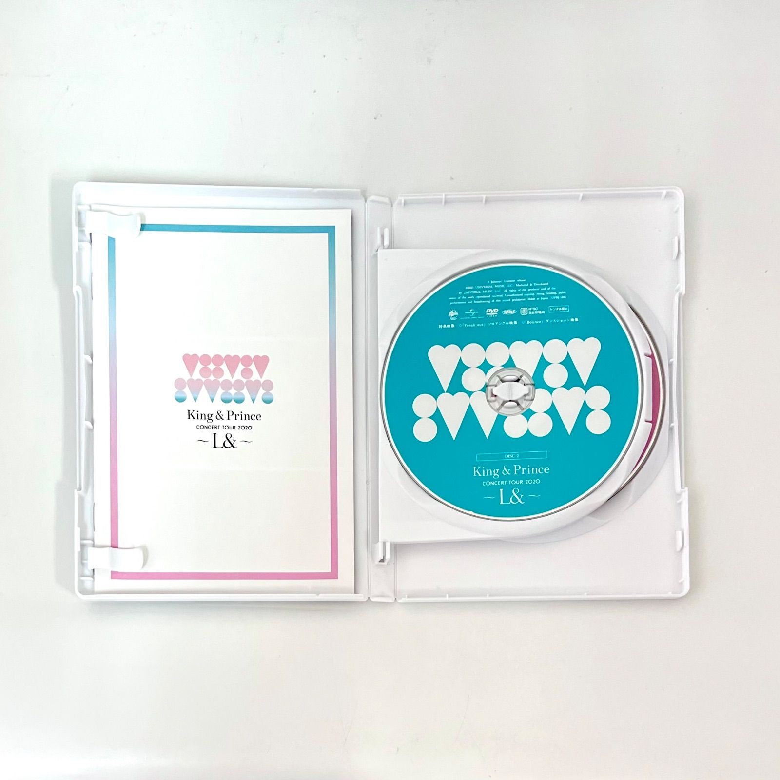 X4-56】△King & Prince CONCERT TOUR 2020 〜L&〜 DVD - メルカリ