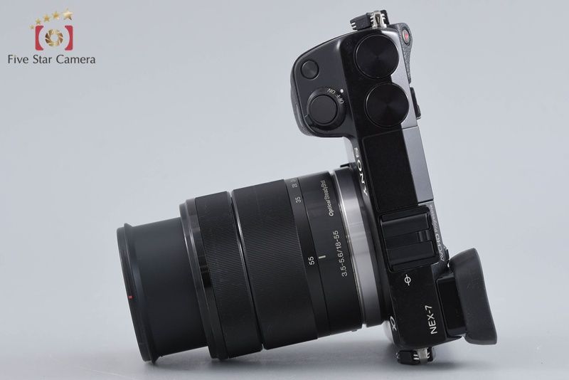 中古】SONY ソニー α NEX-7 ズームレンズキット ブラック シャッター