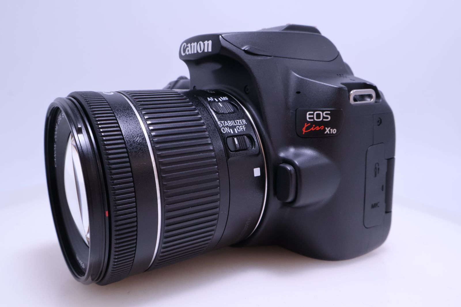 11,000回以下 極美品】Canon EOS Kiss X10 標準ズームキット ブラック