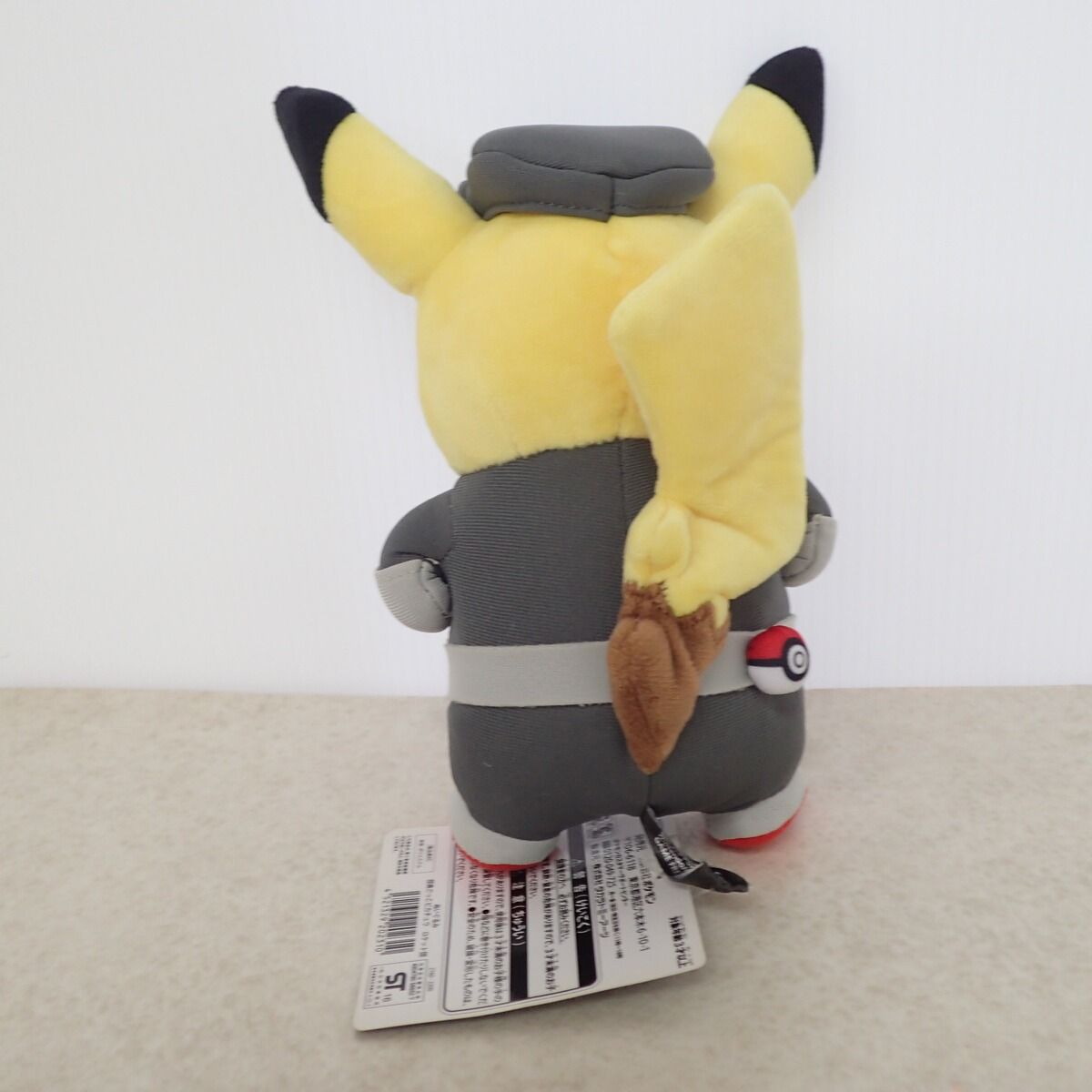 ボスごっこピカチュウ　ぬいぐるみ　ロケット団　サカキ　タグ付き ポケモンセンター ぬいぐるみ 団員ごっこピカチュウ ロケット団 紙タグ