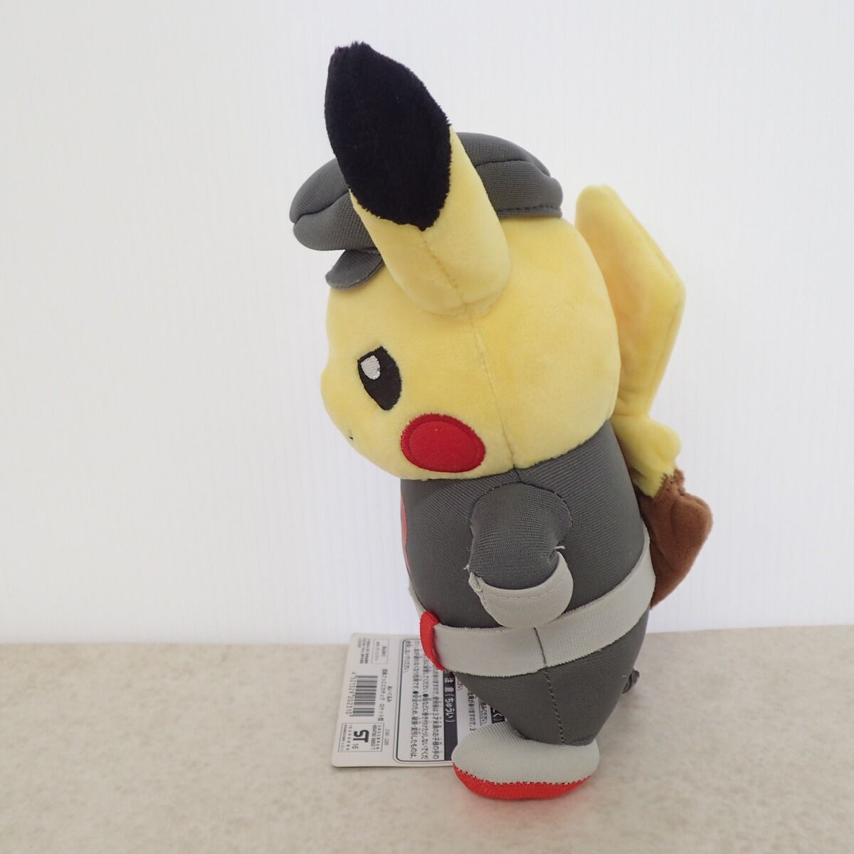 ボスごっこピカチュウ　ぬいぐるみ　ロケット団　サカキ　タグ付き ポケモンセンター ぬいぐるみ 団員ごっこピカチュウ ロケット団 紙タグ