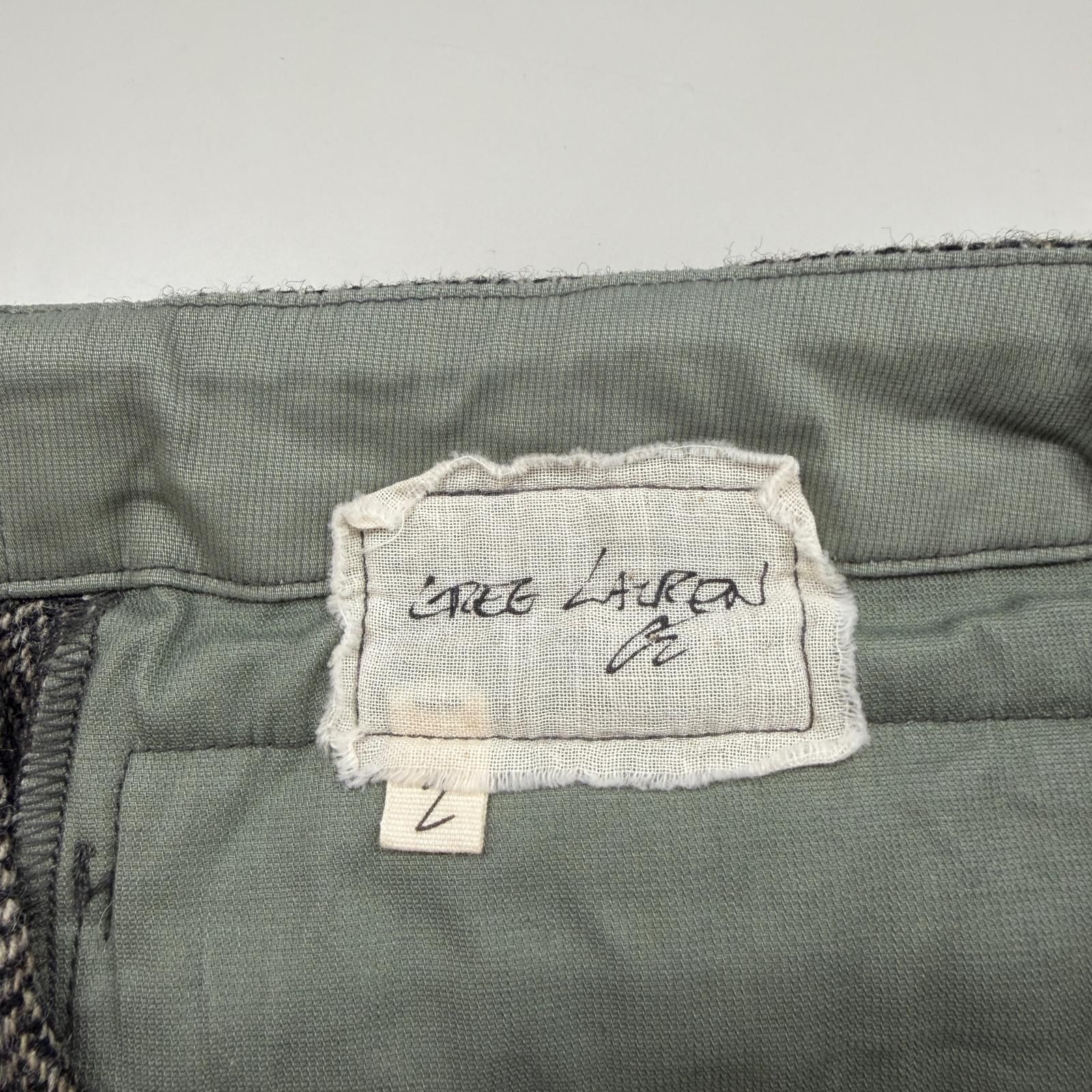 Greg Lauren herringbone tweed easy pants ヘリンボーンツイード