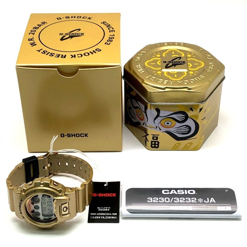 G-SHOCK ジーショック DW-6900GDA-9 DARUMA 達磨 だるま ゴールド