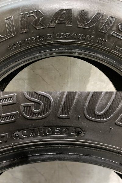 BS BRIDGESTONE DURAVIS R207 195/75R15 109/107N LT 15インチ ライト 
