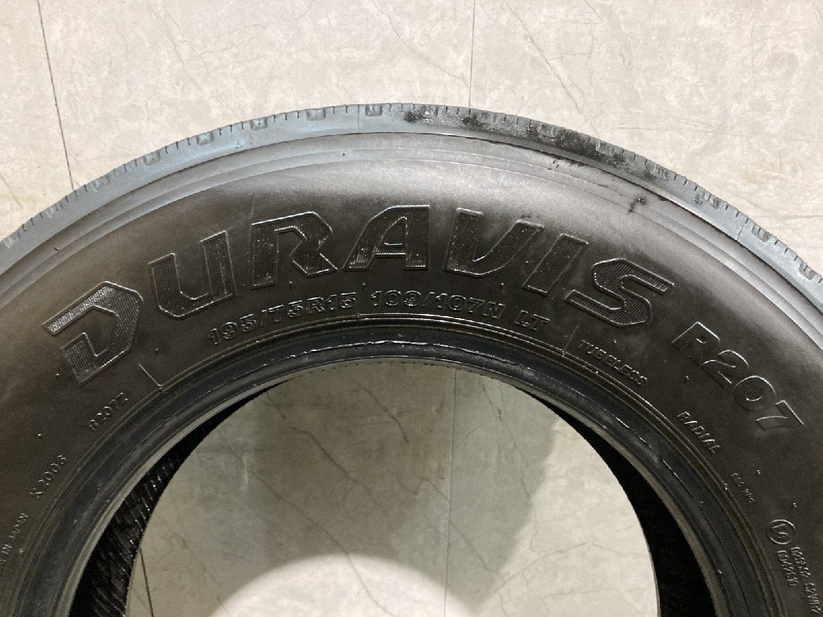 BS BRIDGESTONE DURAVIS R207 195/75R15 109/107N LT 15インチ ライト 
