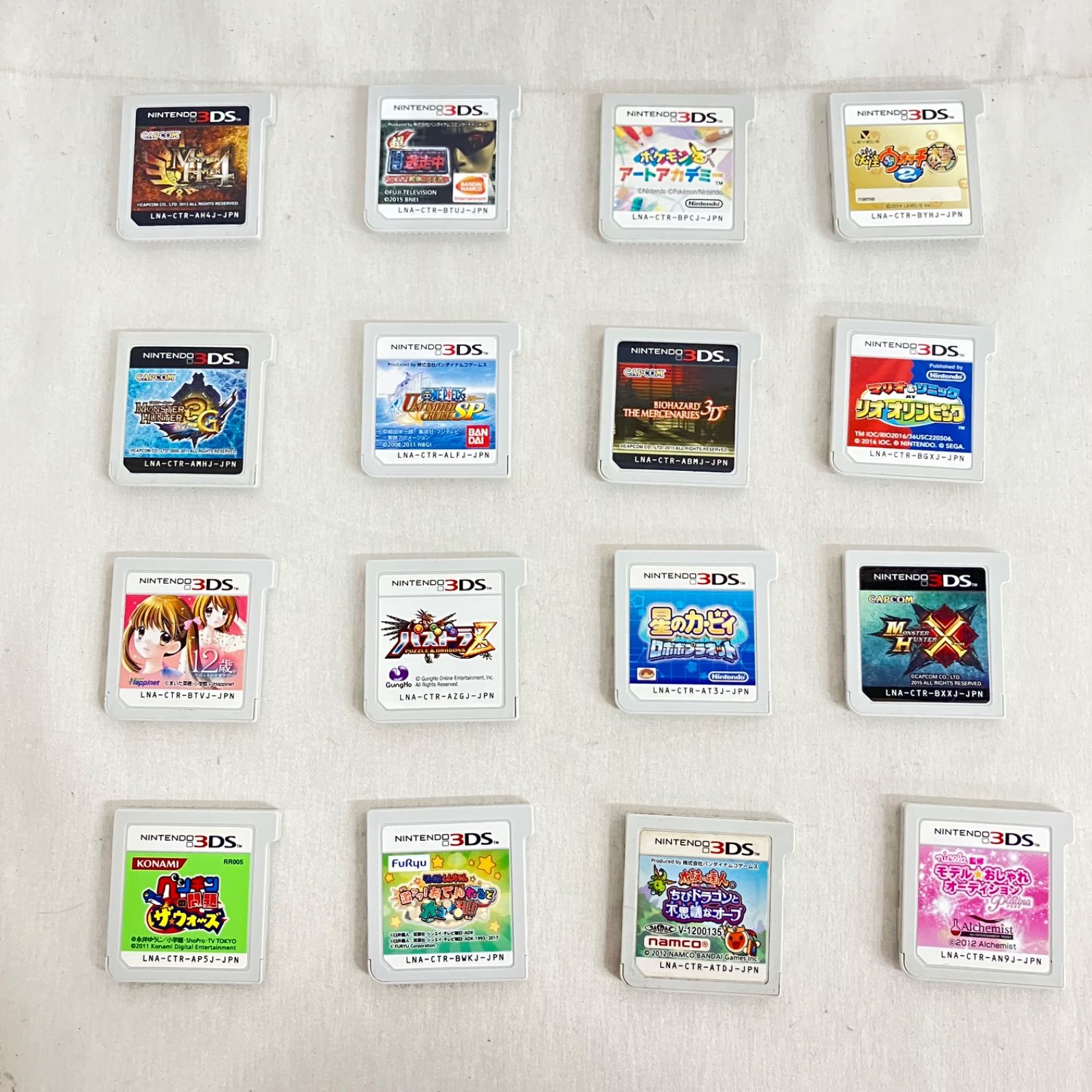 中古 Nintendo 3DS ソフトのみ 16枚セット YD7018U c069 - メルカリ