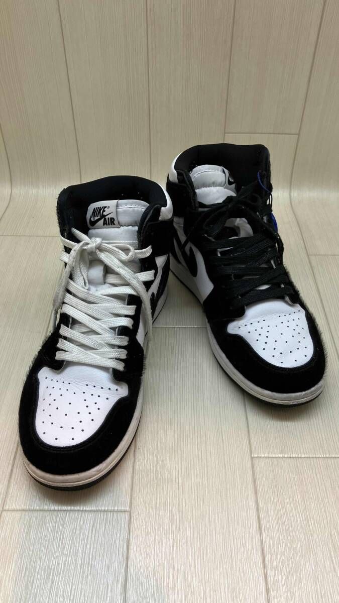 ★ NIKE ナイキ ハイカットスニーカー CD0461-007 24cm ホワイト×ブラック 通年
