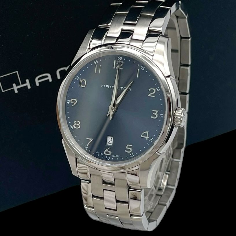 美品 新品電池 稼働品 HAMILTON ハミルトン H385111 メンズ腕時計