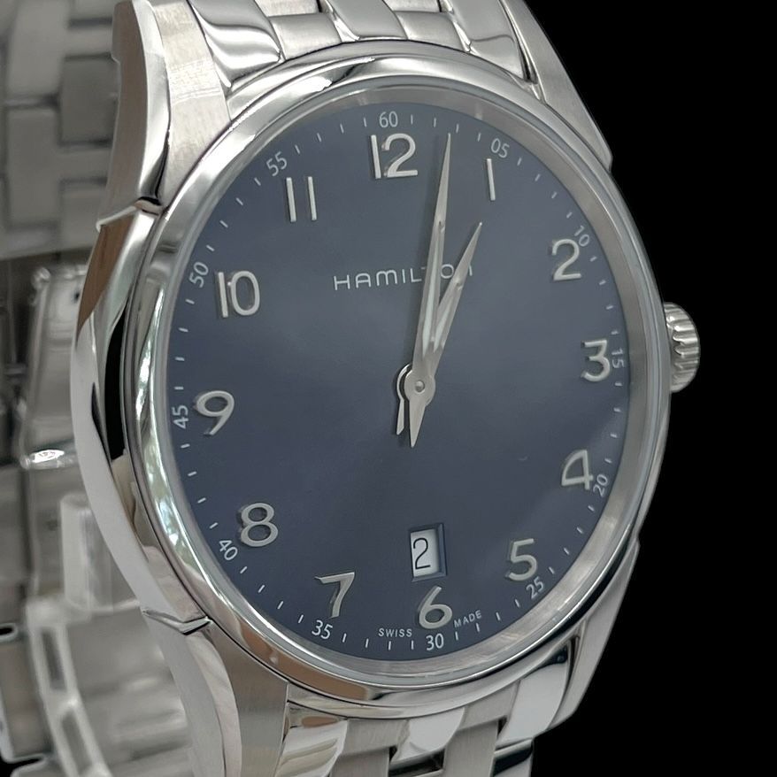 美品 新品電池 稼働品 HAMILTON ハミルトン H385111 メンズ腕時計