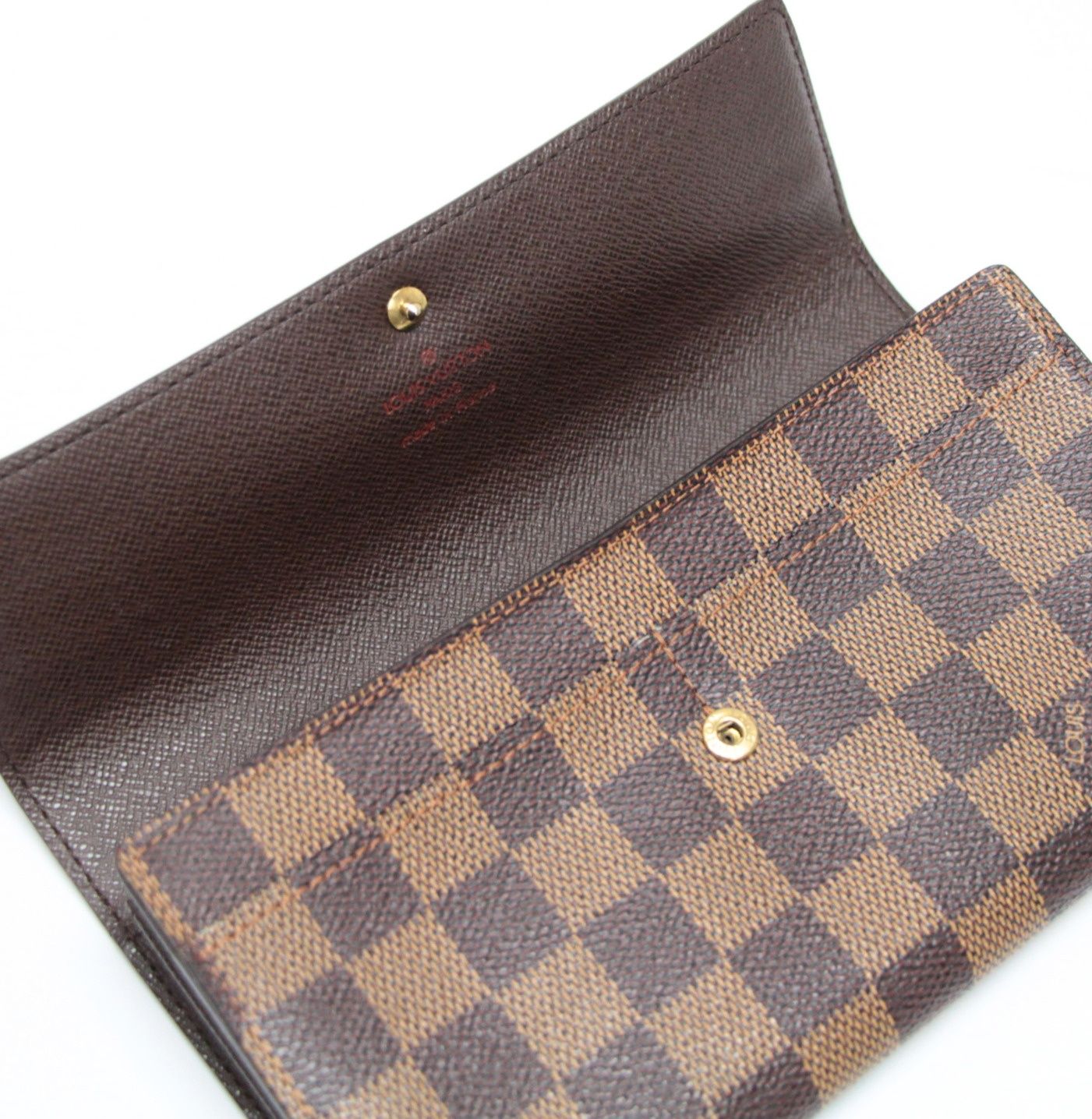 ルイヴィトン LOUIS VUITTON ポルト モネ クレディ ファスナー付き長