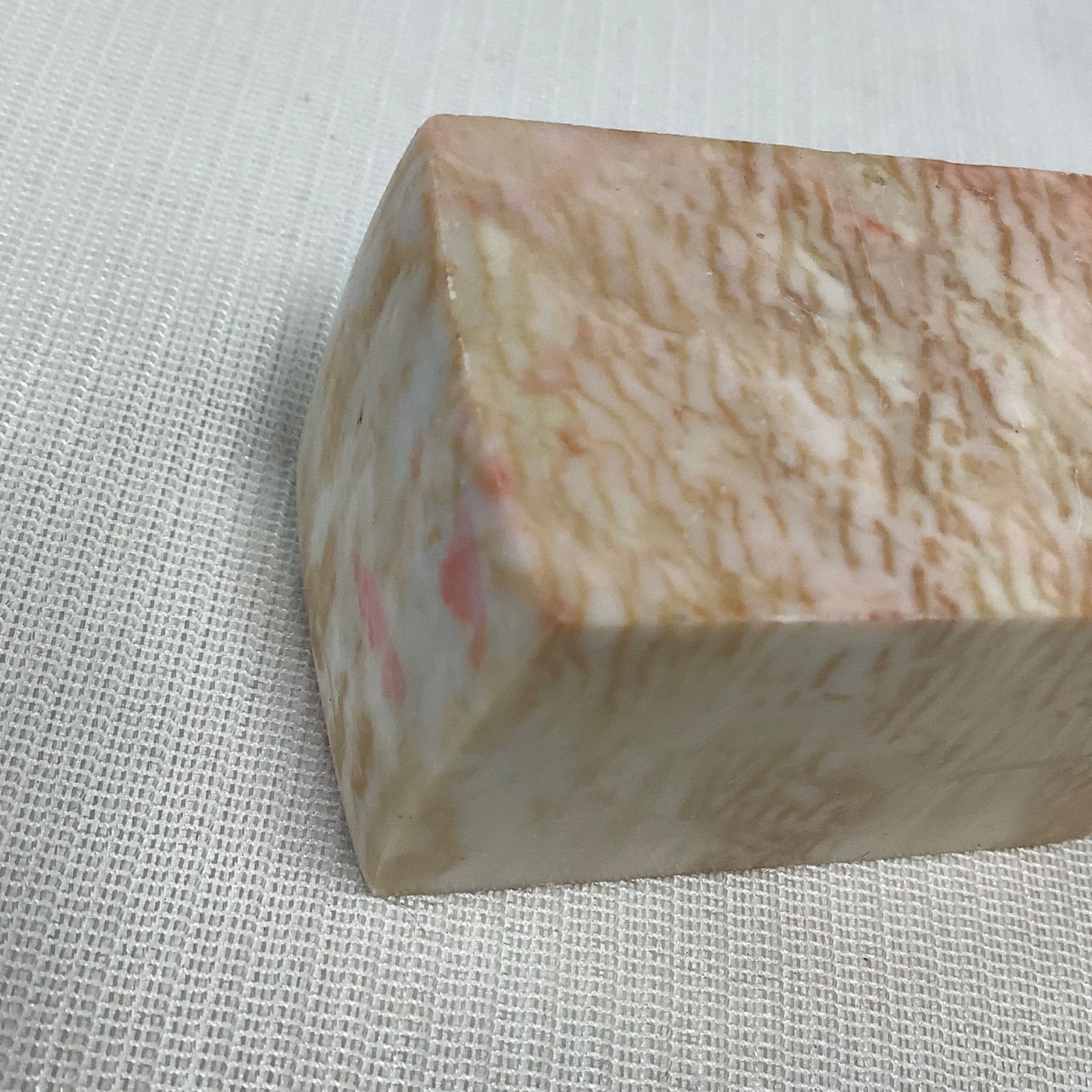 石印材 落款印（はんこ）3個まとめて 未使用（カケや傷あり）Z407