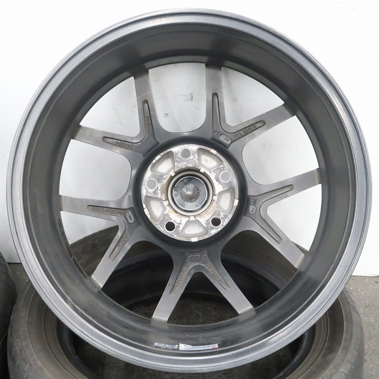 4本 MiD RMP 025F 18インチ ホイールのみ 8J +36 5H PCD 120 BMW 1 
