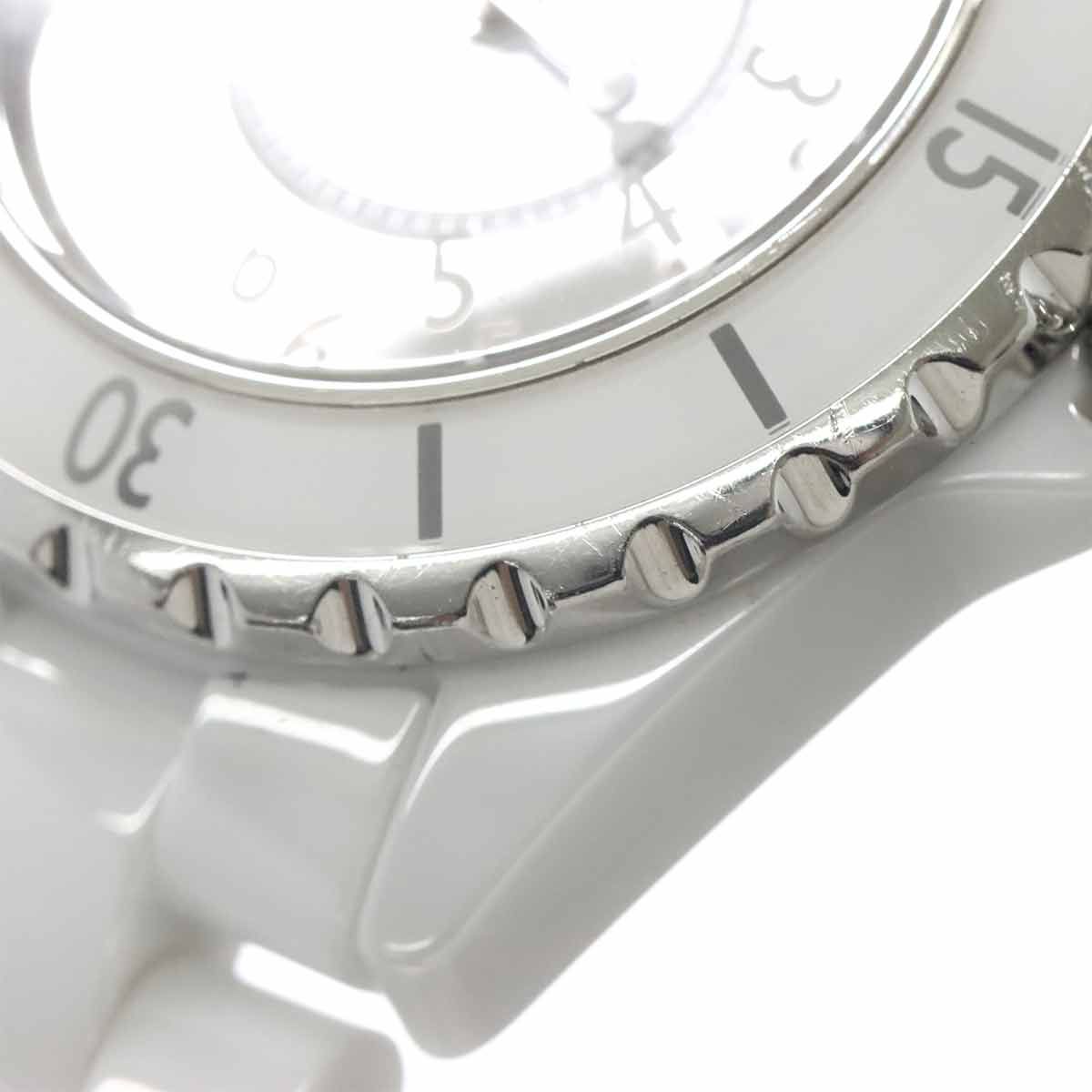 シャネル CHANEL J12 H4861 レディース 腕時計 ホワイト セラミック