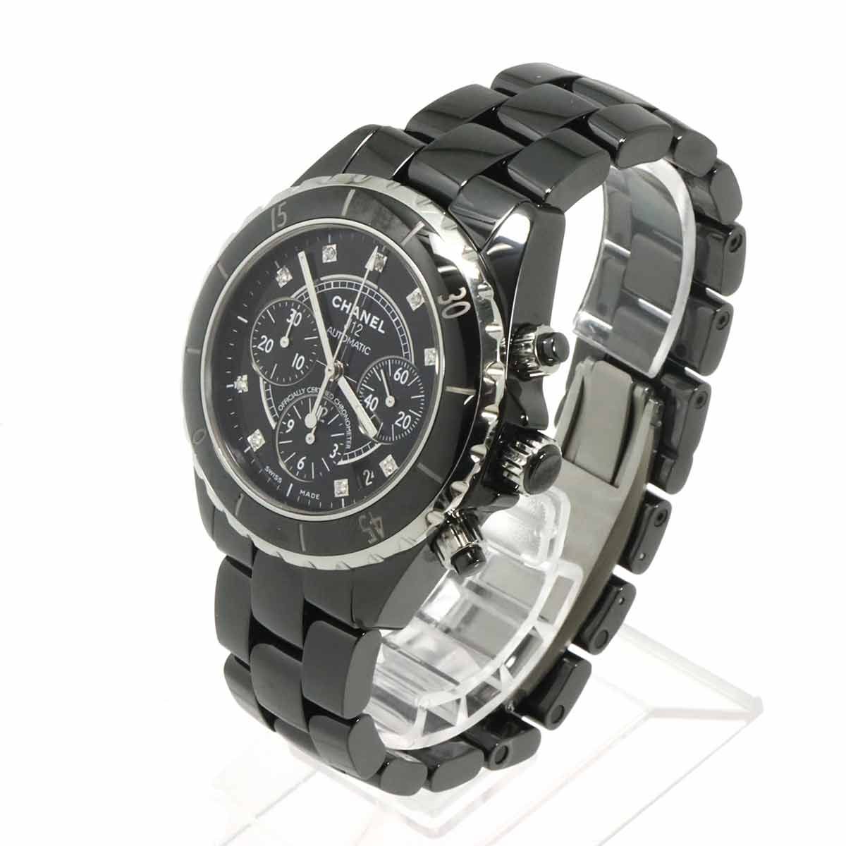 シャネル CHANEL J12 41mm クロノグラフ H2419 メンズ 腕時計 9P