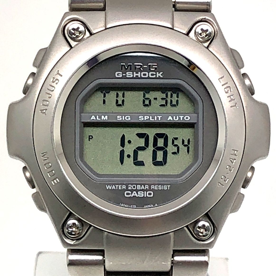 【ジャンク】G-SHOCK MRG-100 腕時計 ステンレス G-SHOCK ジーショック MRG-100-1 MR-G STAINLESS ステンレス