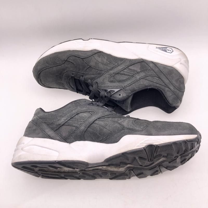 【中古】 PUMA×A BATHING APE R698 29cm ブラック 3558845-01　アベイシングエイプ × プーマ[17][240017781112] 中古】 PUMA×A BATHING APE R698 29cm ブラック 3558845-01 ア