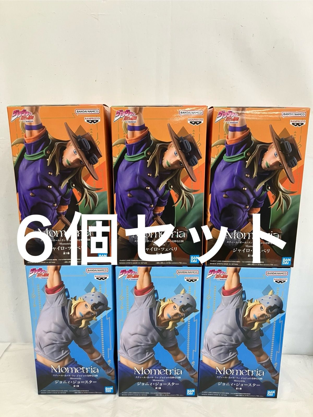 未開封 ジョジョの奇妙な冒険 Mometria フィギュア 6個セット LF7146