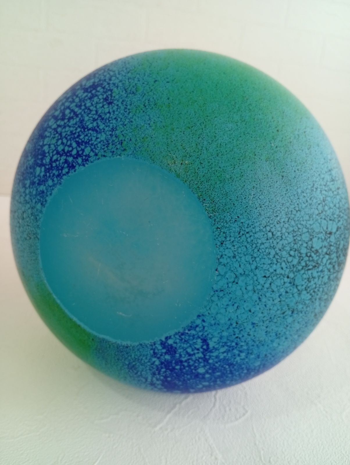 ☆Y101 IWATA GLASS TOKYO JAPAN 岩田ガラス 花瓶 フラワーベース 