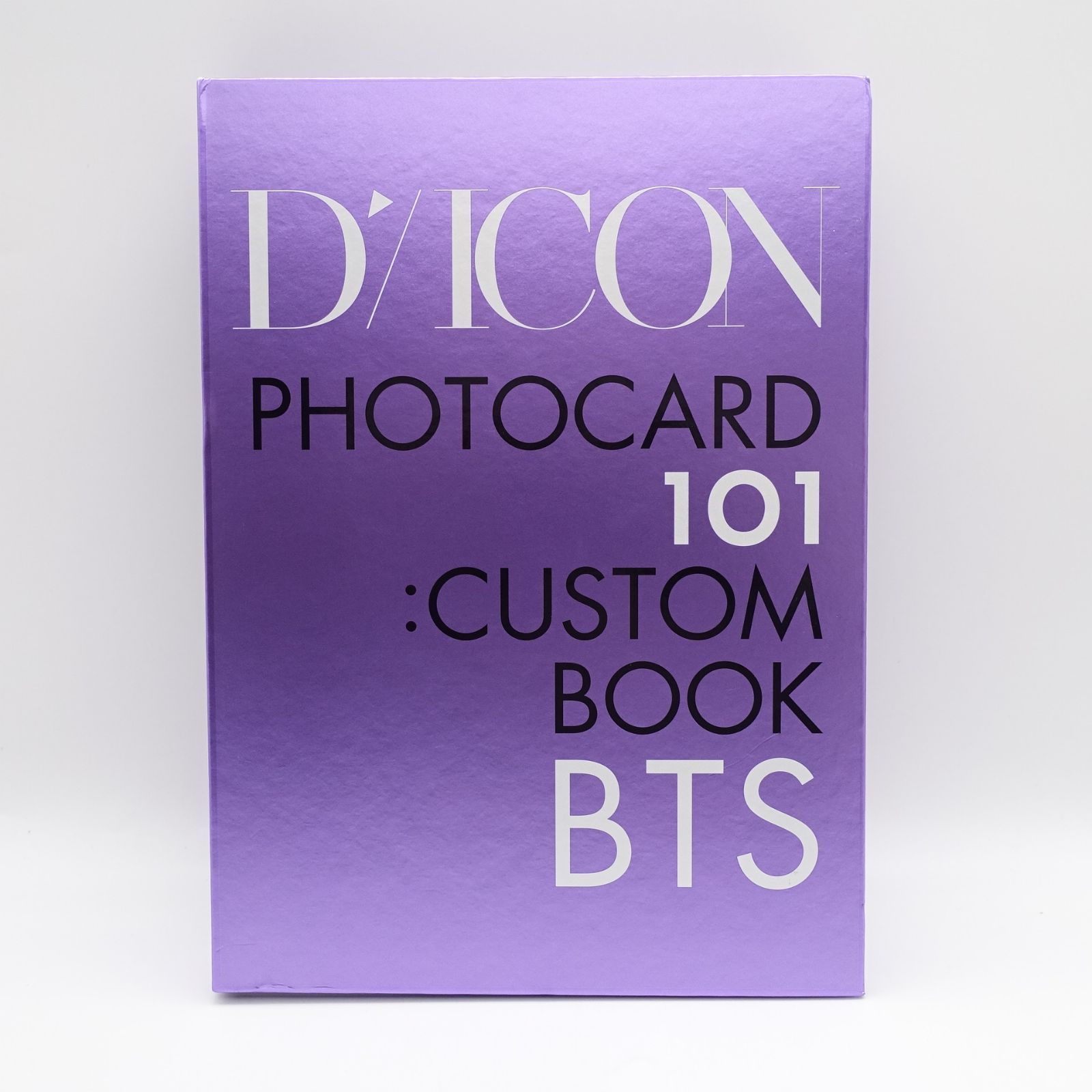 BTS Dicon PHOTOCARD 101 : CUSTOM BOOK 日本盤 バインダー トレカ