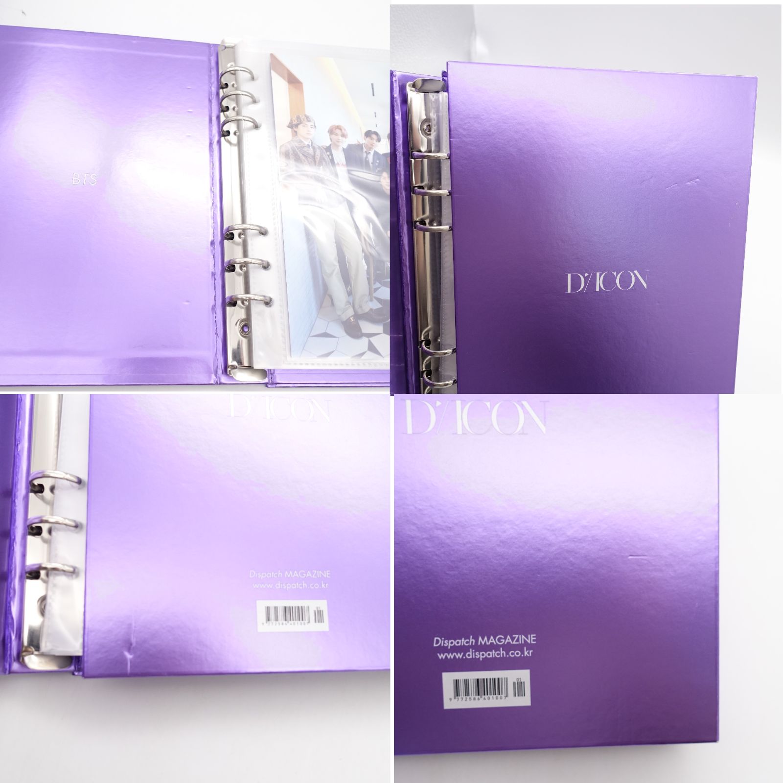 BTS Dicon PHOTOCARD 101 : CUSTOM BOOK 日本盤 バインダー トレカ