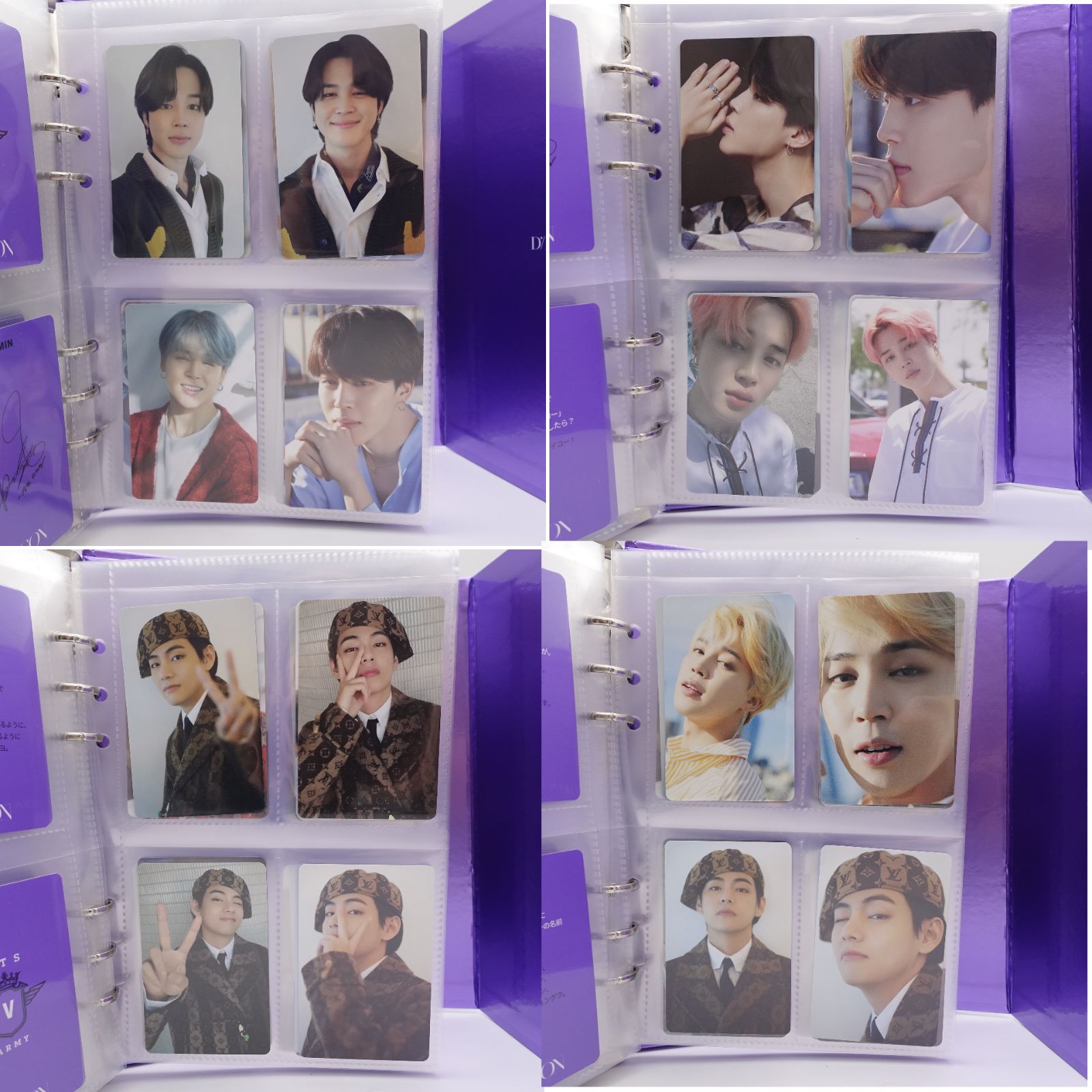 BTS Dicon PHOTOCARD 101 : CUSTOM BOOK 日本盤 バインダー トレカ