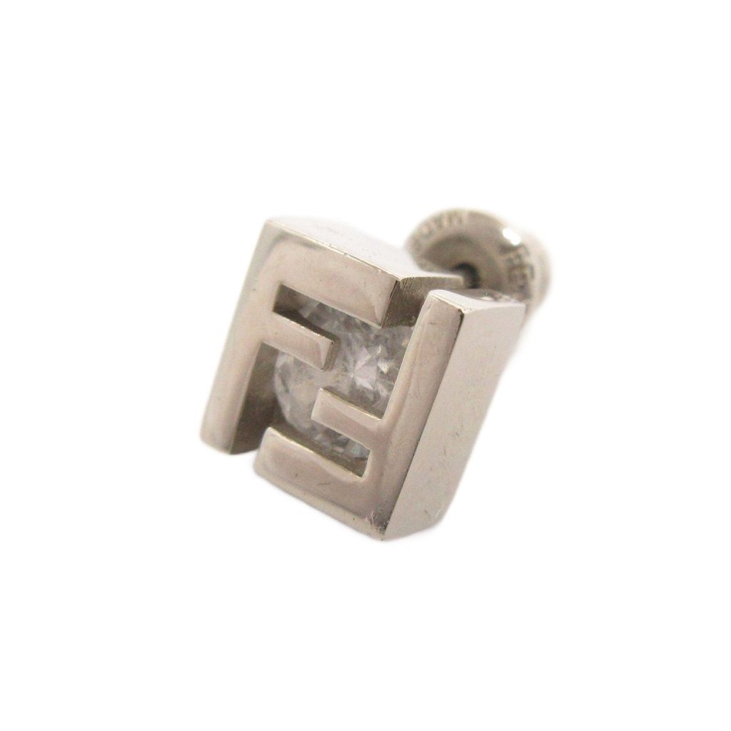 フェンディ FENDI ピアス 片耳 FF アクセサリー 7AJ606 A44G シルバー