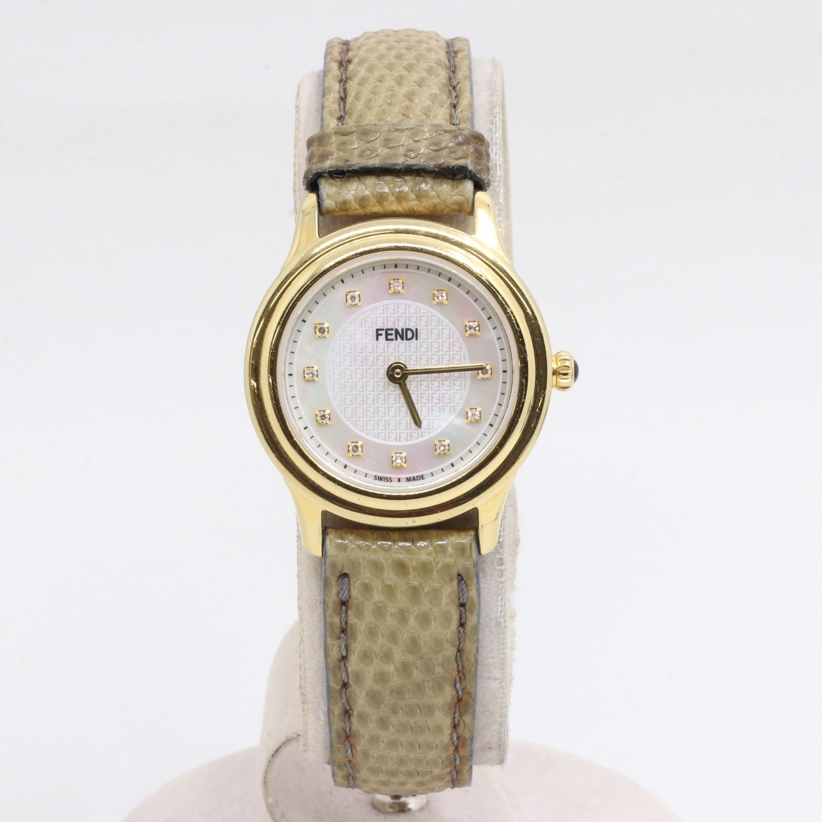 ITVW183WG1TO FENDI フェンディ クラシコ 25000L 004-725 GP×革 QZ 12P