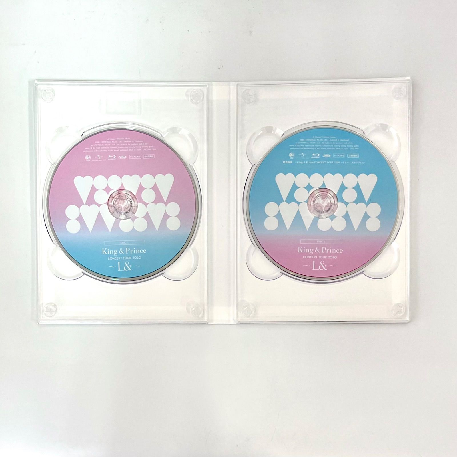 X4-57】△King & Prince CONCERT TOUR 2020 〜L&〜 Blu-ray - メルカリ