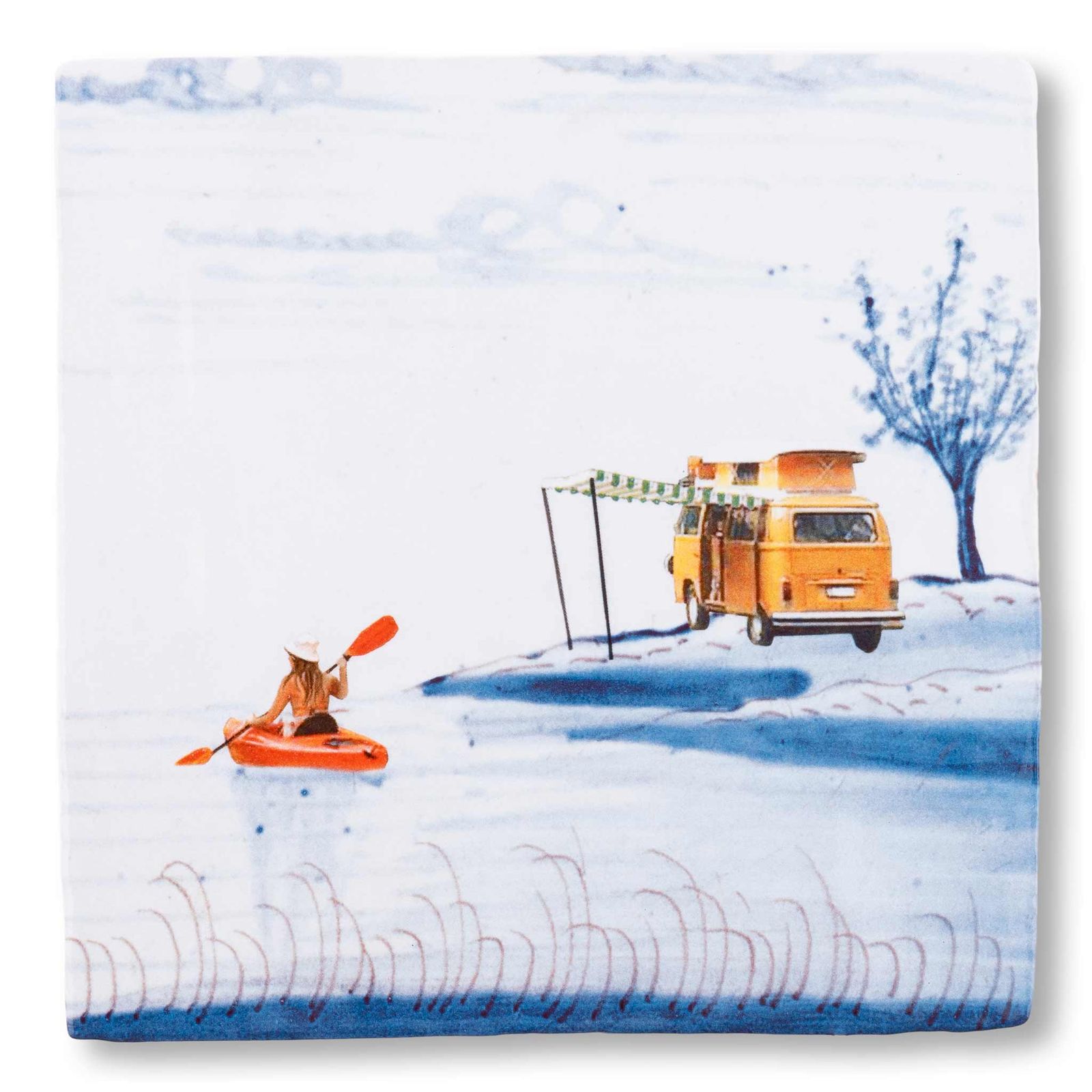 StoryTiles オランダ製の壁掛けアート Into the wild Mサイズ（13×13cm） セラミックタイル/147xS131079 6,024円