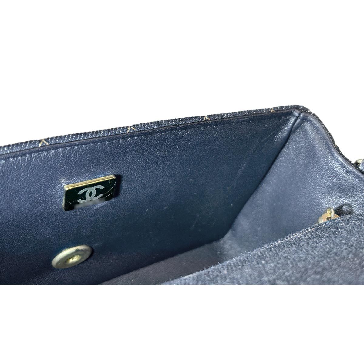 新品同様 シャネル CHANEL ミニ マトラッセ クラシック チェーン