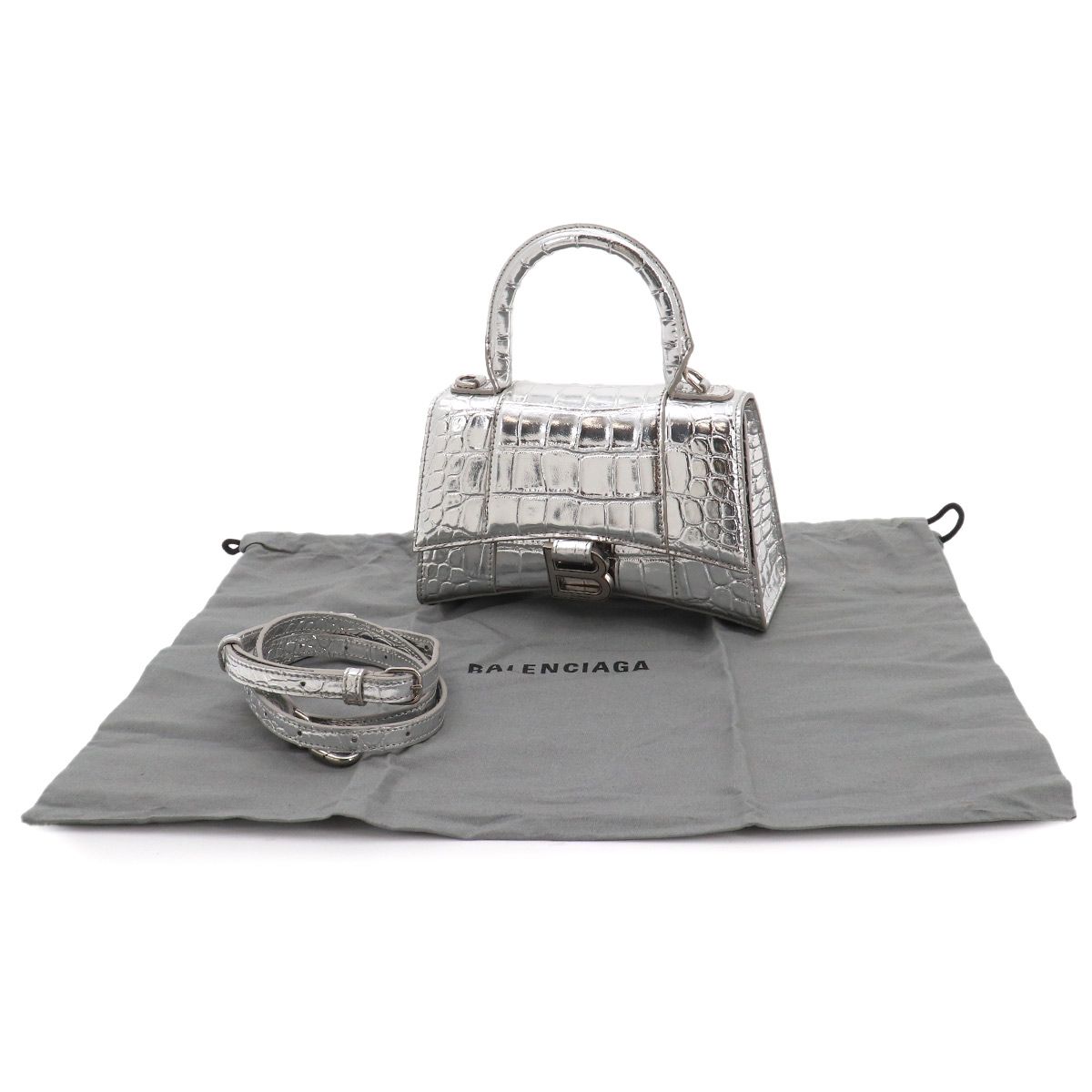 新品同様 バレンシアガ BALENCIAGA アワーグラス XS 2way ハンド