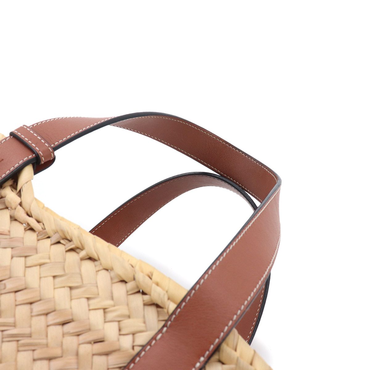 新品同様 ロエベ LOEWE バスケット バッグ スモール カゴバッグ