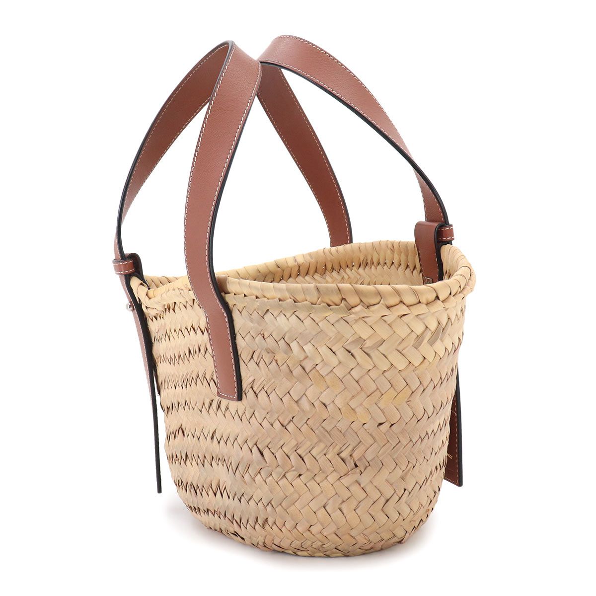 新品同様 ロエベ LOEWE バスケット バッグ スモール カゴバッグ
