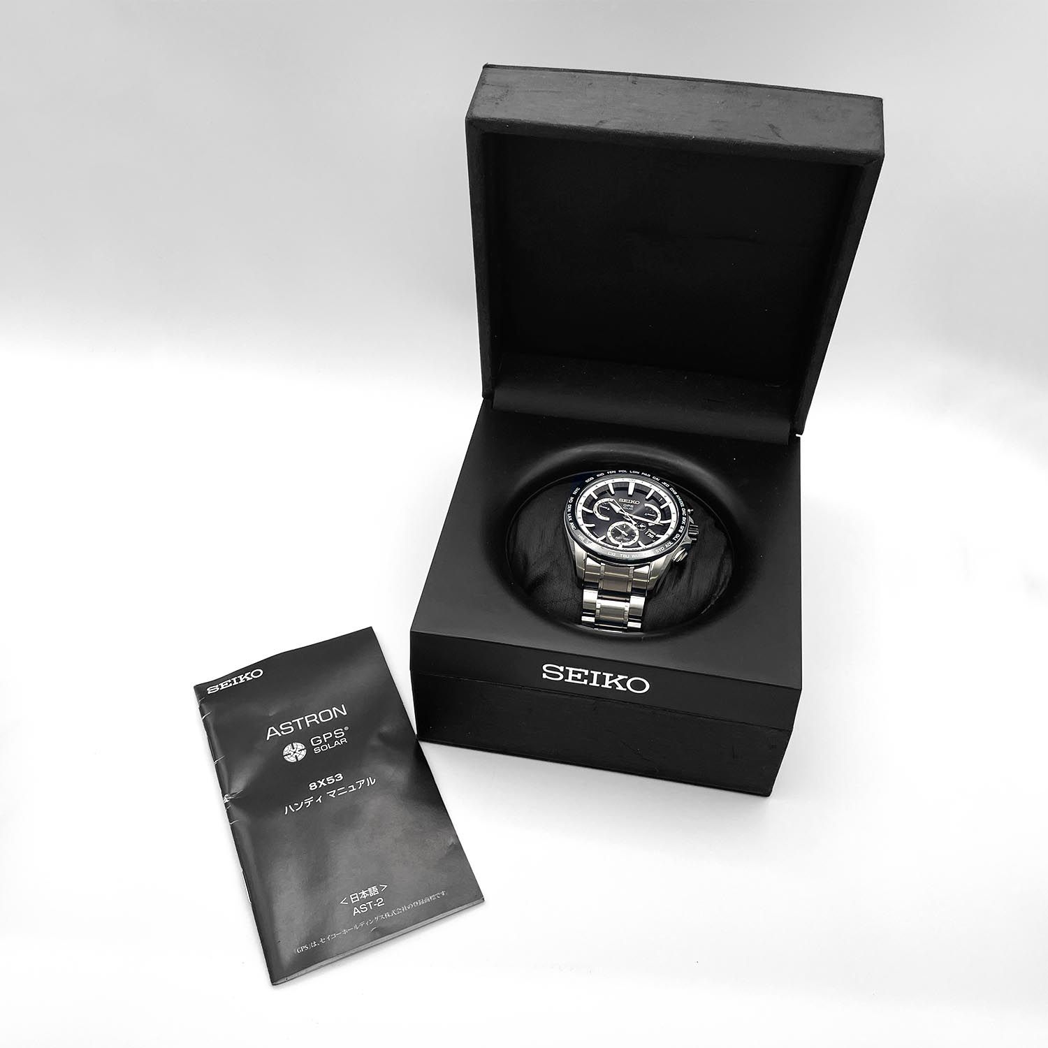 SEIKO セイコー アストロン 腕時計 8X53-0AD0-2 ステンレス メンズ 