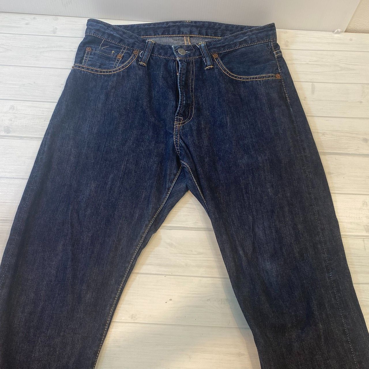 塩】FLAT HEAD フラットヘッド R.J.B デニム 丈短め【23646SK】G03