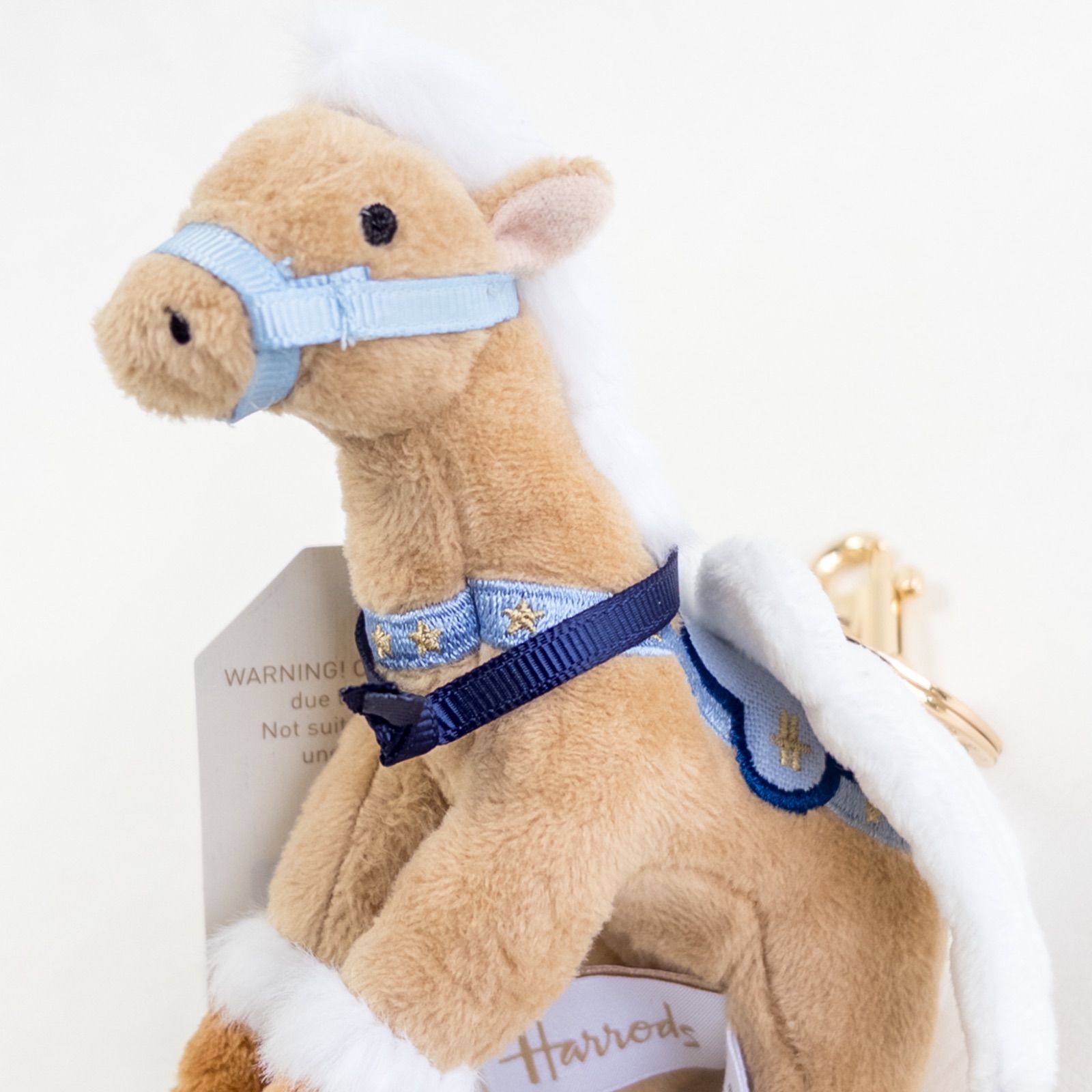 【ハロッズ】ペガサスチャーム Harrods】新品ハロッズ ペガサス ぬいぐるみ キーホルダー バッグ