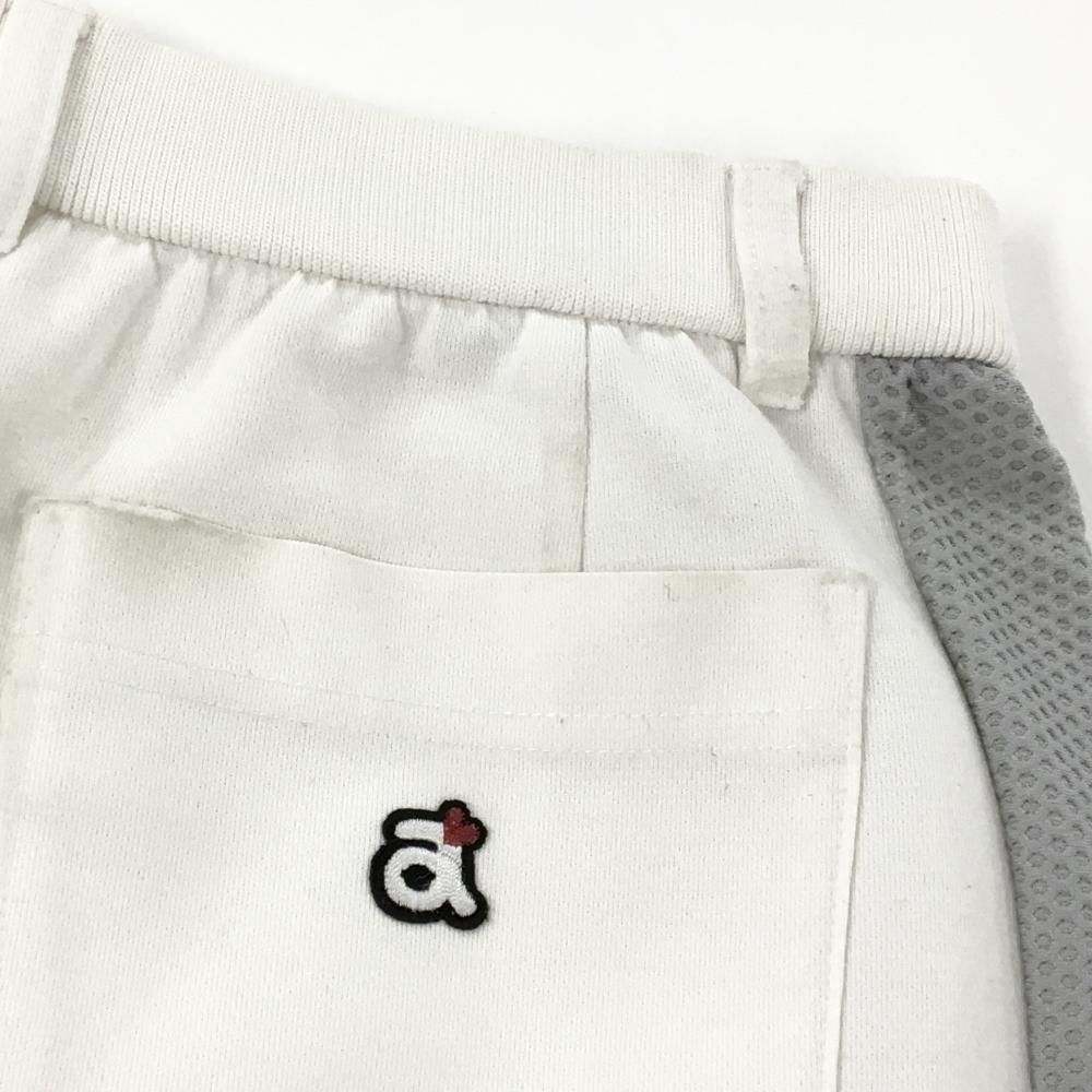 サイズ：40 ARCHIVIO アルチビオ ロゴワッペン付き 中綿切替スカート