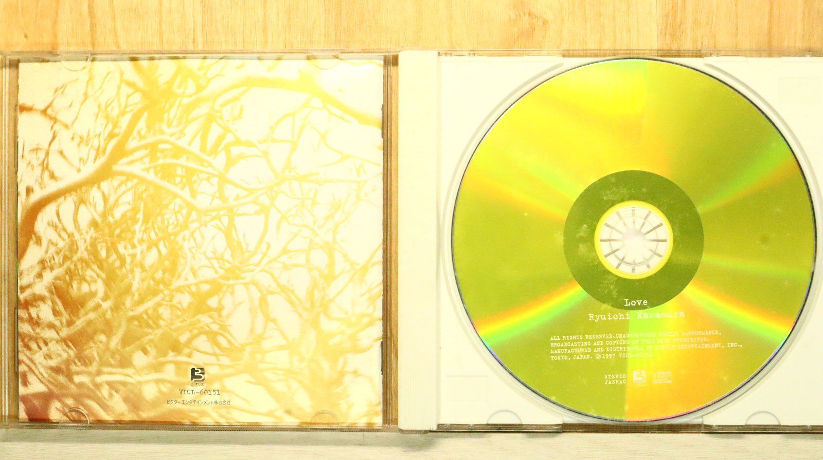 国内盤CD☆河村隆一/Ryuichi Kawamura□ LOVE 【VICL60151