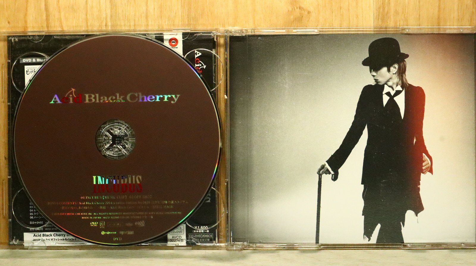 国内盤CD☆アシッド・ブラック・チェリー/Acid Black Cherry□ INCUBUS