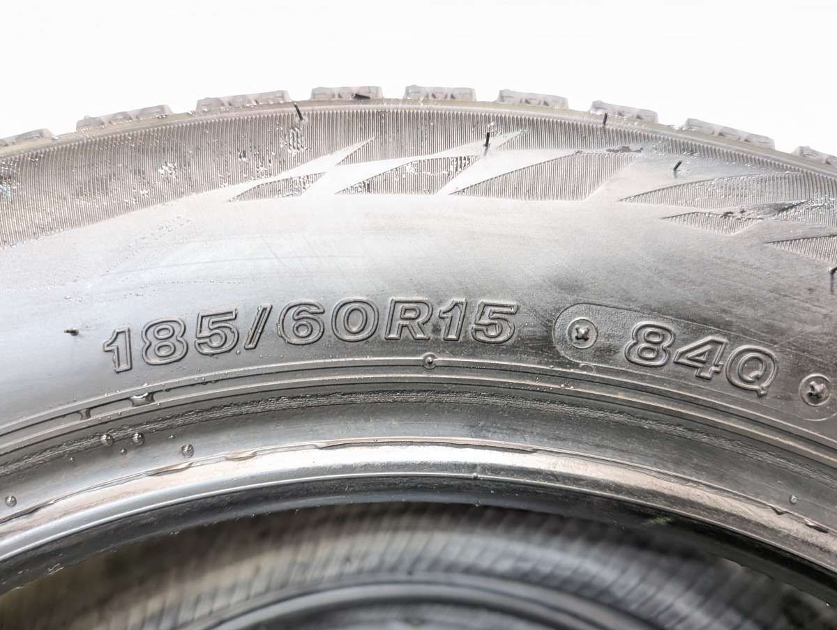 185/60R15 ブリヂストン ブリザック VRX2 中古タイヤ スタッドレス