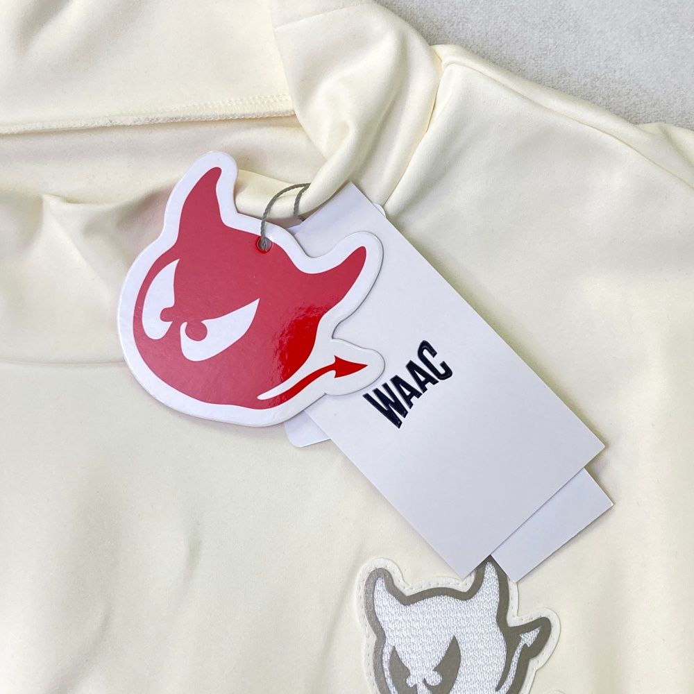 サイズ：M WAAC ワック 072244052-0002 ハイネック 長袖Tシャツ