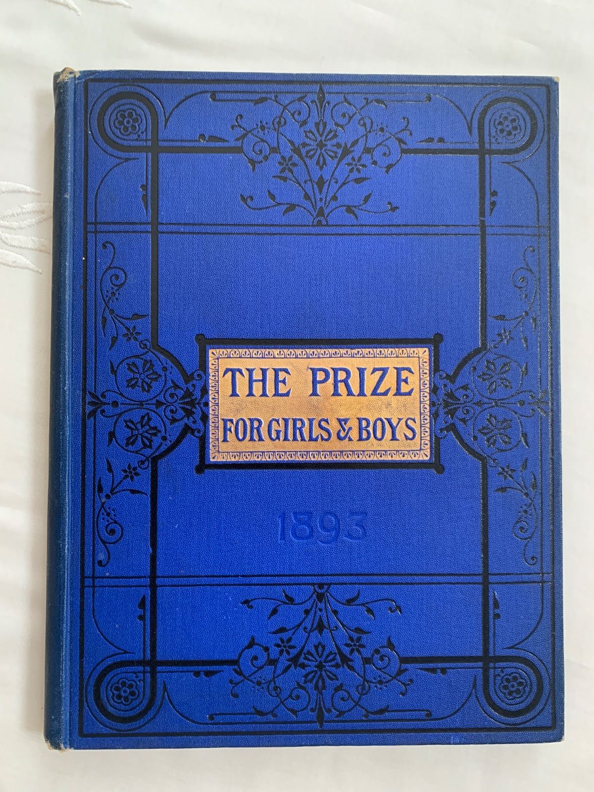 1893年 英国アンティーク児童書-美しいカラー&モノクロ挿絵を眺める