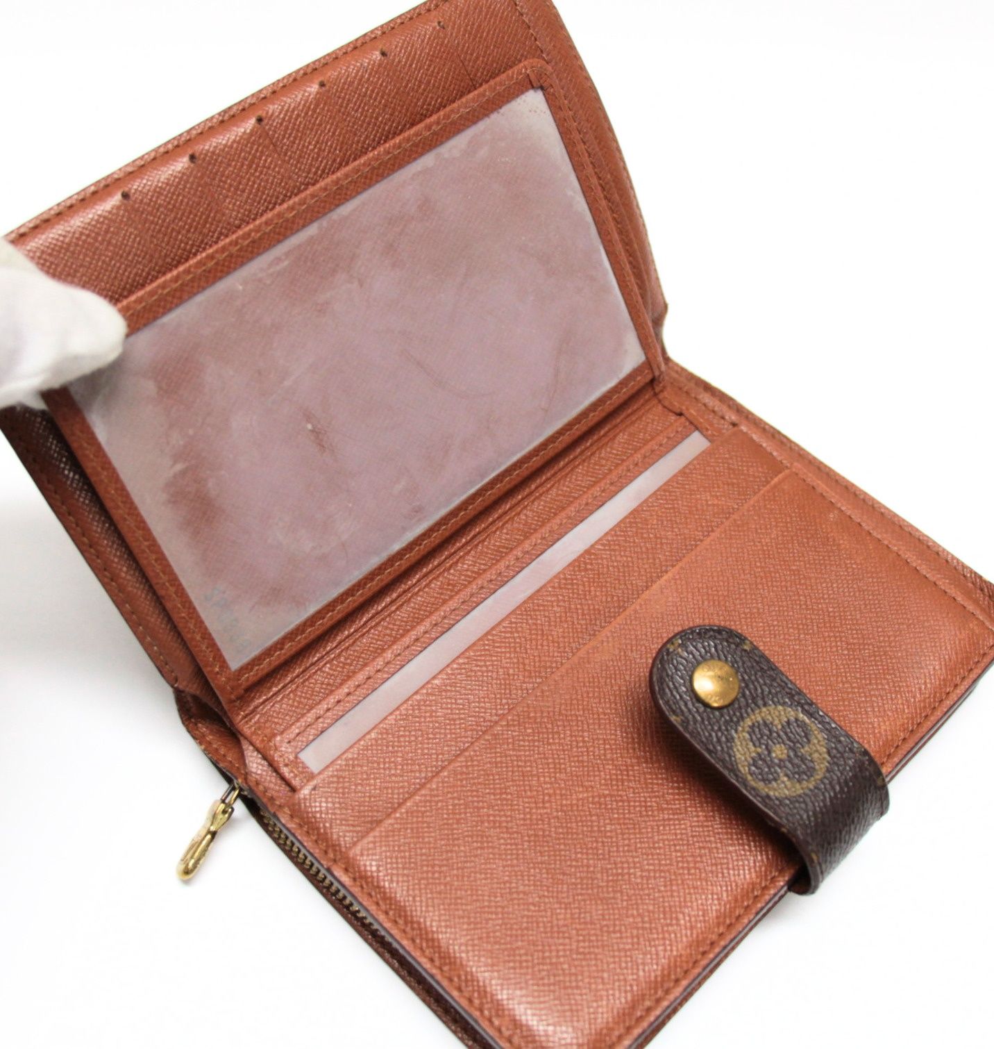 ルイヴィトン Louis Vuitton ポルトパピエジップ 二つ折り財布