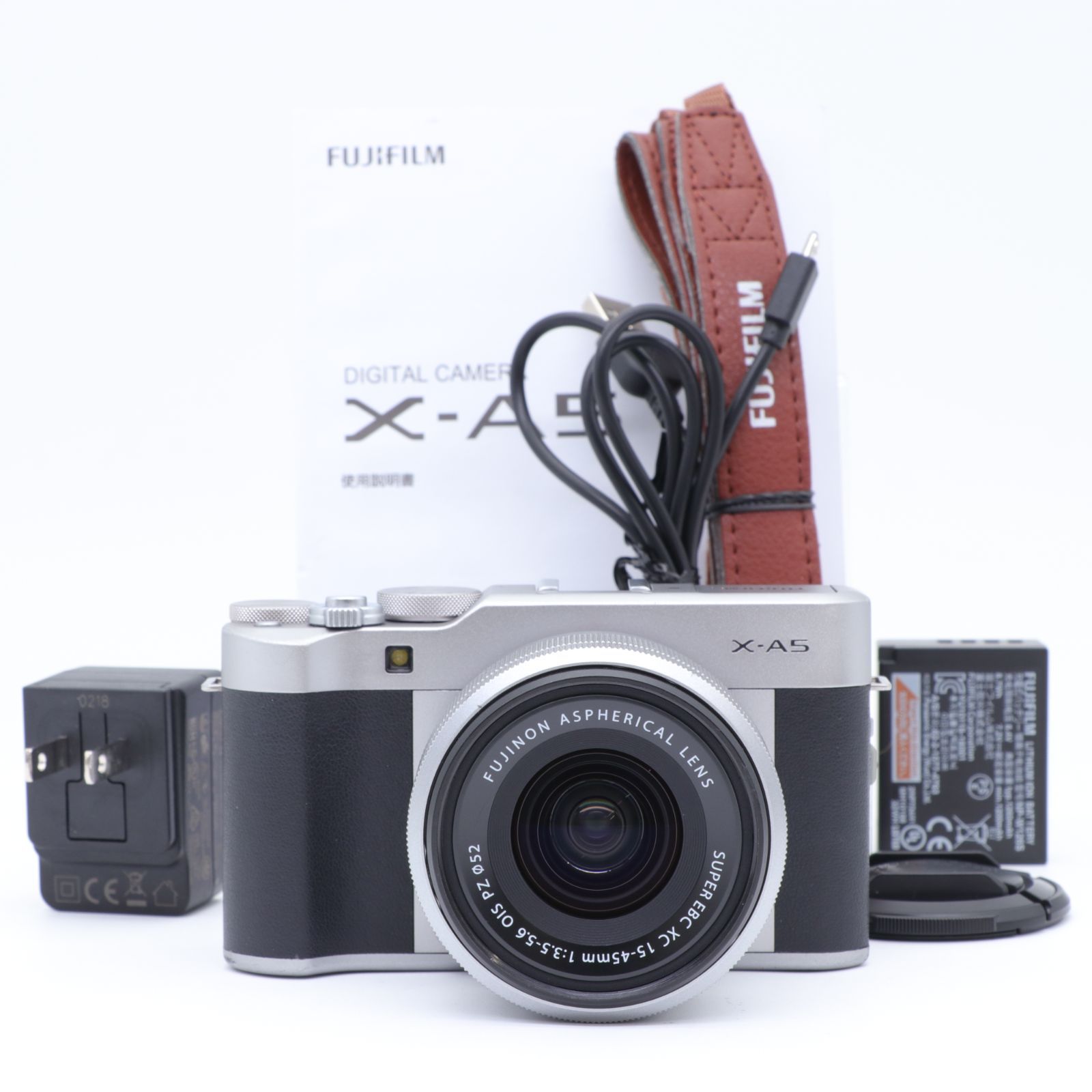 【送料無料】【並品】X-A5レンズキット シルバー
