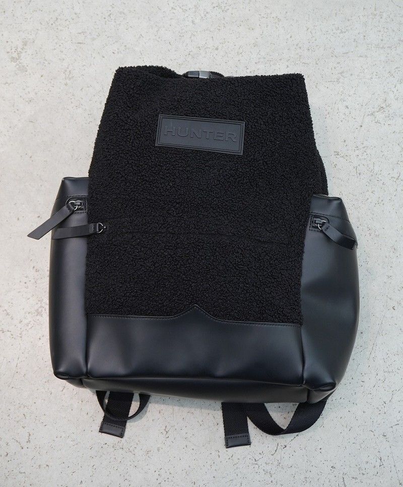 正規 HUNTER ハンター (U)ORIG SHERPA TOPCLIP BACKPACK ボア レザー