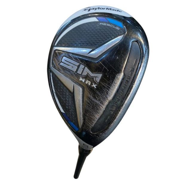 【中古】 テーラーメイド SIM MAX U5 ユーティリティ UT TENSEI BLUE TM60(UT) (フレックスS) メンズ 男性用 右利き 右用 Cランク ゴルフクラブ
