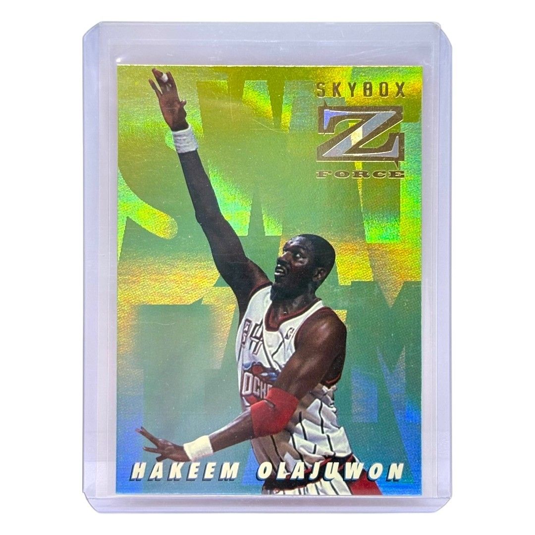 SKYBOX NBAカード Z FORCE HAKEEM OLAJUWON HOUSTON ROCKETS #ST5 送料