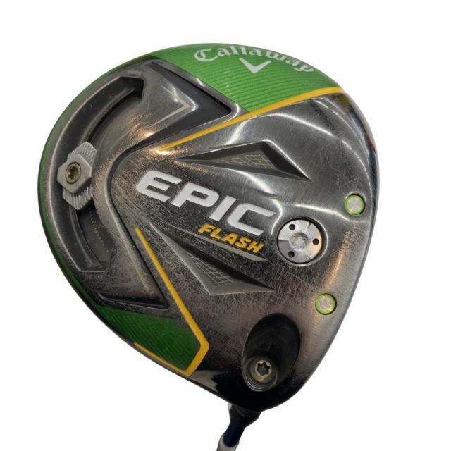 【中古】 キャロウェイ EPIC FLASH 9° ドライバー DR 純正特注シャフト (フレックスS) メンズ 男性用 右利き 右用 Dランク ゴルフクラブ