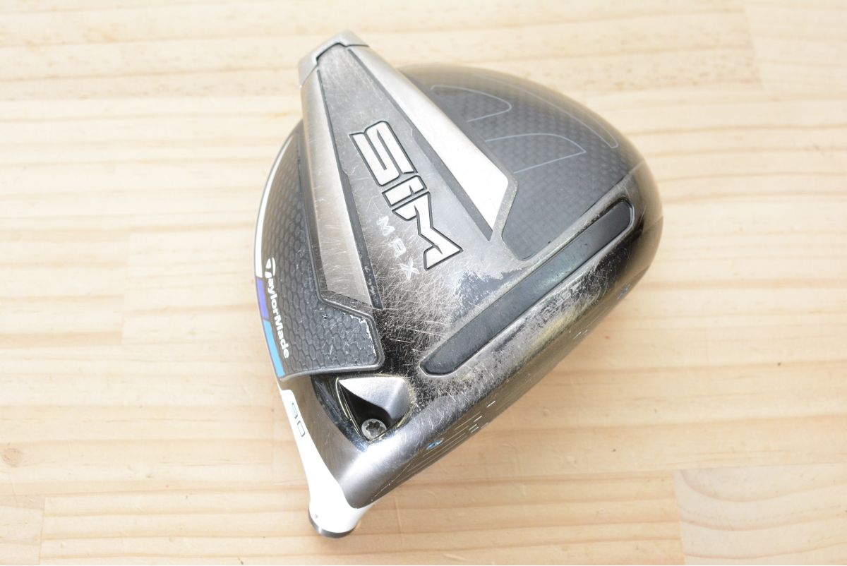 SIM MAX ヘッドのみ ドライバー テーラーメイド TaylorMade 9.0° 0 D 0