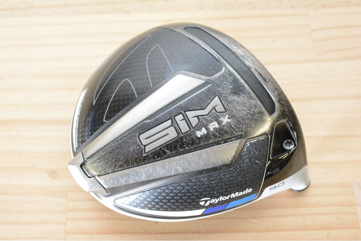 人気モデル 飛距離性能】テーラーメイド SIM MAX 9.0° ドライバー
